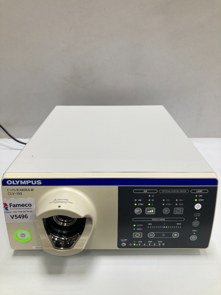 Image of Olympus Evis Exera III CLV-190 Endoscope Light Source